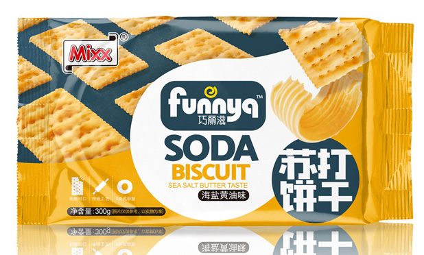 Sea salt Butter-flavored soda Biscuits (300g) Sea salt Butter-flavored soda Biscuits (300g)