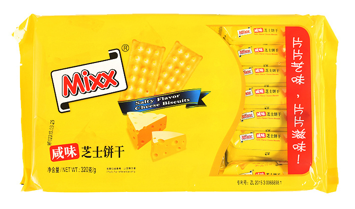 Salty cheese flavored biscuits (320g)