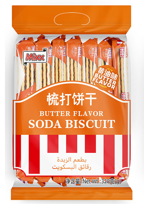 Butter-flavored soda Biscuits (350g) Butter-flavored soda Biscuits (350g)