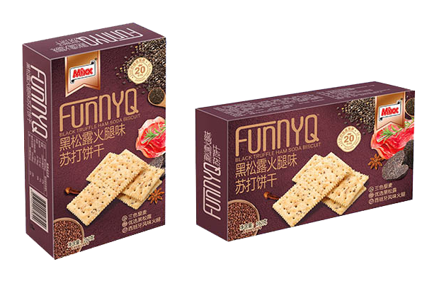 Black Truffle Ham Flavored Soda Biscuits (260g)