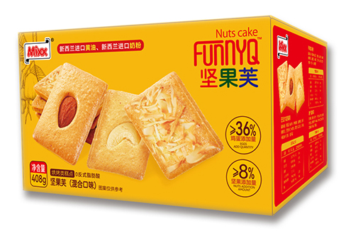 Nuts Cake (Mixed Flavor) (408g) Nuts Cake (Mixed Flavor) (408g)